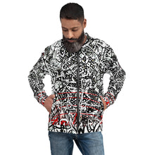 Abstract Bomber Jacket