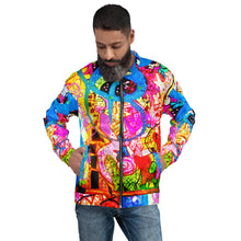 Abstract Bomber Jacket