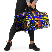 Abstract Duffle bag
