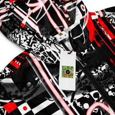 Abstract Men’s windbreaker