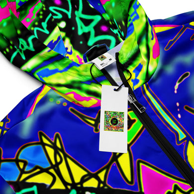Abstract Windbreaker