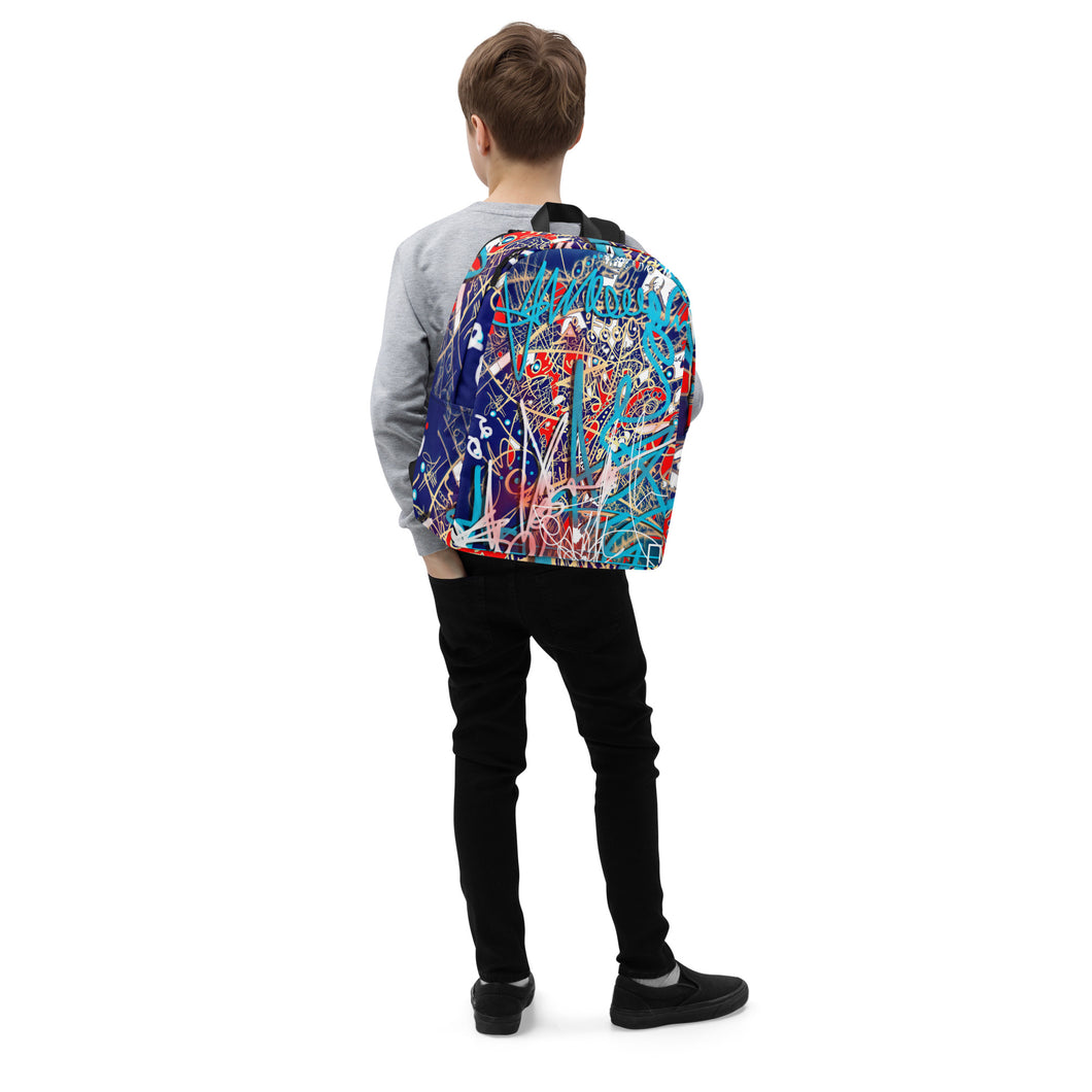 Abstract Minimalist Backpack