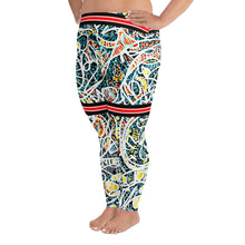 All-Over Print Plus Size Leggings