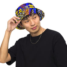 Abstract Reversible Bucket Hat