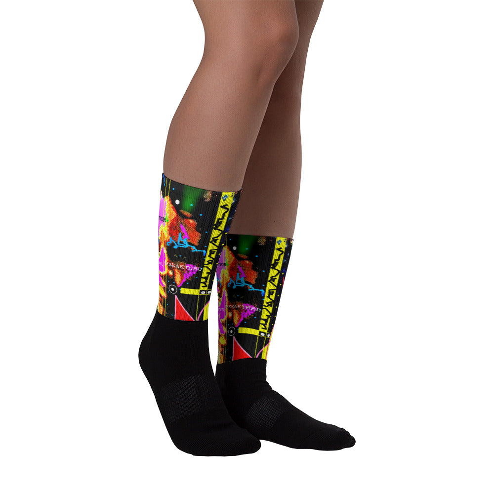 Survivor Abstract Socks