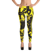 Abstract Leggings