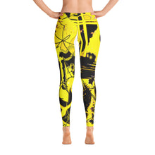 Abstract Leggings