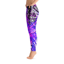 Abstract Leggings