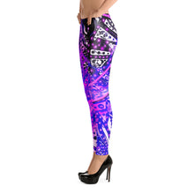 Abstract Leggings