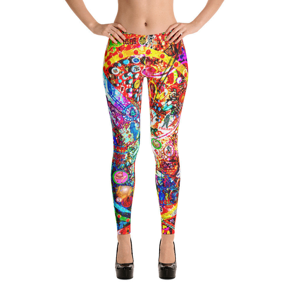 Abstract Leggings