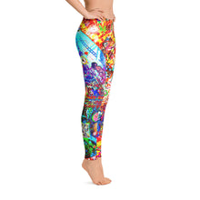 Abstract Leggings