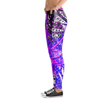 Abstract Leggings