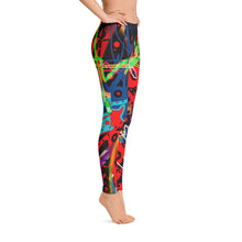 Abstract Leggings
