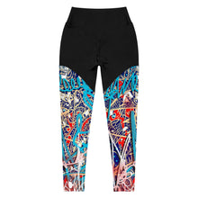 Abstract Sports Leggings
